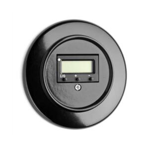 THPG Uhrenthermostat Bakelit